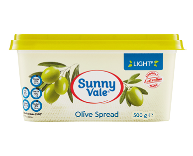 Sunnyvale Olive Spread Light 500g