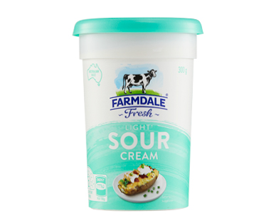 FARMDALE Light Sour Cream 300g