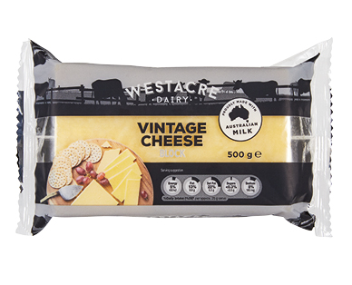 Westacre Dairy Vintage Cheese Block 500g