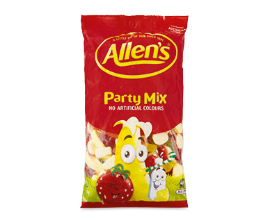 Allen’s Retro Party Mix, Jelly Beans or Party Mix 1kg - ALDI Australia