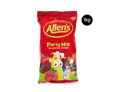 Allen’s Party Mix or Retro Party Mix 1kg - ALDI Australia