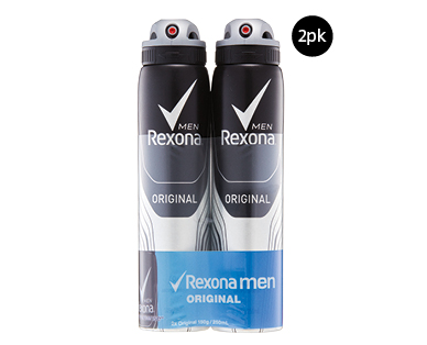 Men’s Rexona Anti Perspirant Deodorant 2 x 150g - ALDI Australia