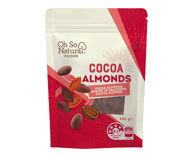 Cocoa Flavoured Almonds 400g