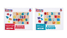 Wooden Counting or Alphabet Puzzles