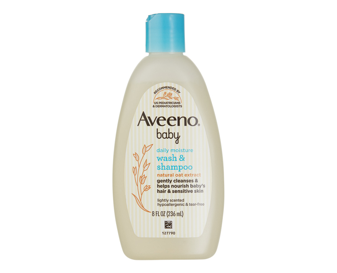 Aveeno Baby Daily Moisture Wash & Shampoo 236ml or Body Lotion 227g
