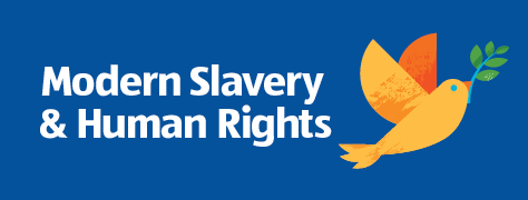 modern slavery and human rights banner