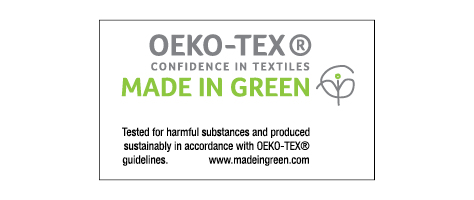 oeko-tex made in green logo
