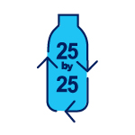 25 by 25 reduce plastics bottle