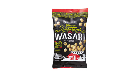Forresters Flavour Sensations Wasabi Peanuts 240g