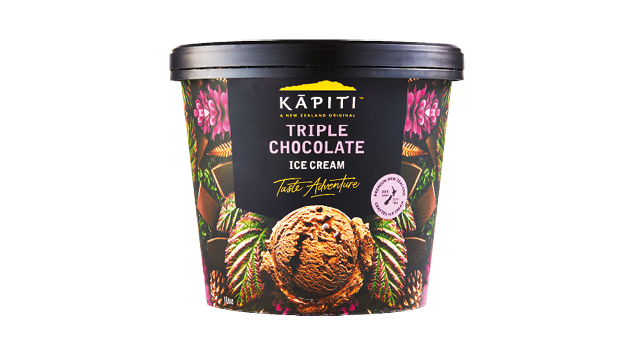 Kapiti Triple Chocolate Ice Cream 1L