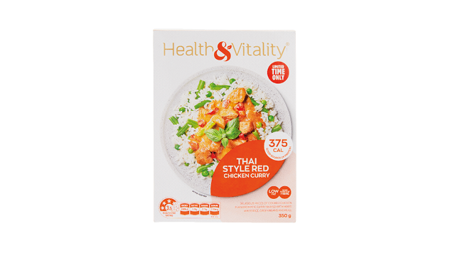 Health & Vitality Thai Style Red Chicken Curry 350g