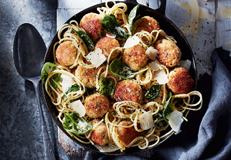 Lemon Herb Chicken Meatballs Recipe