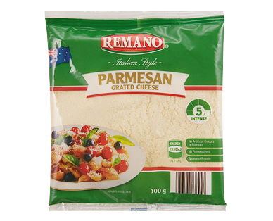 Remano Grated Cheese Parmesan 100g