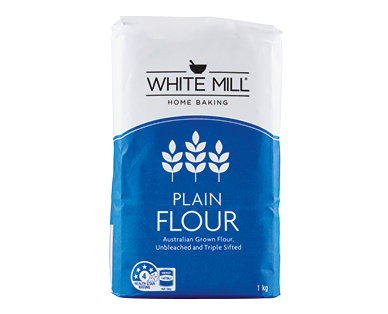 White Mill Flour Plain 1kg